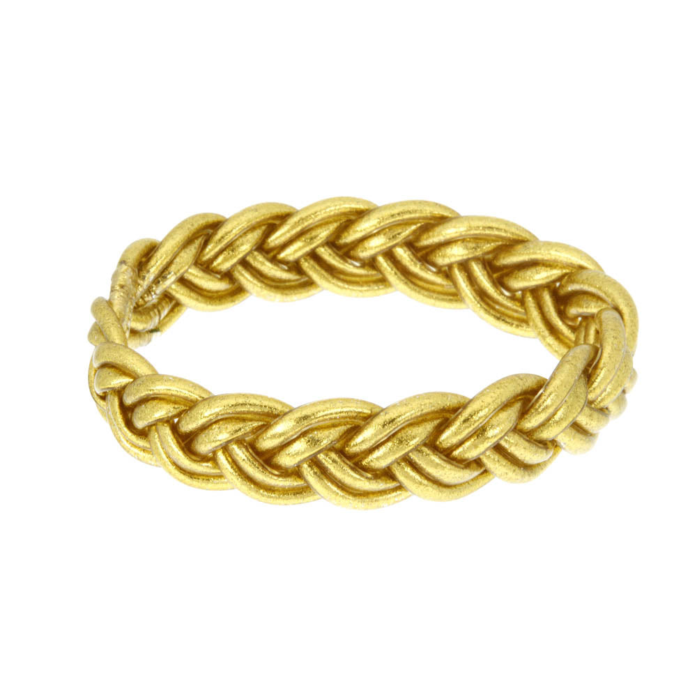 Bracelet bouddhiste double tressé