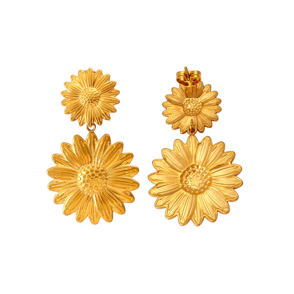 Boucles d'oreilles Marguerite